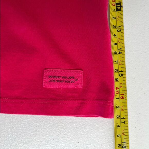 Life Is Good Crusher Tee Livin On A Pair Pink Flip Flop T Shirt Womens Medium - Picture 10 of 12